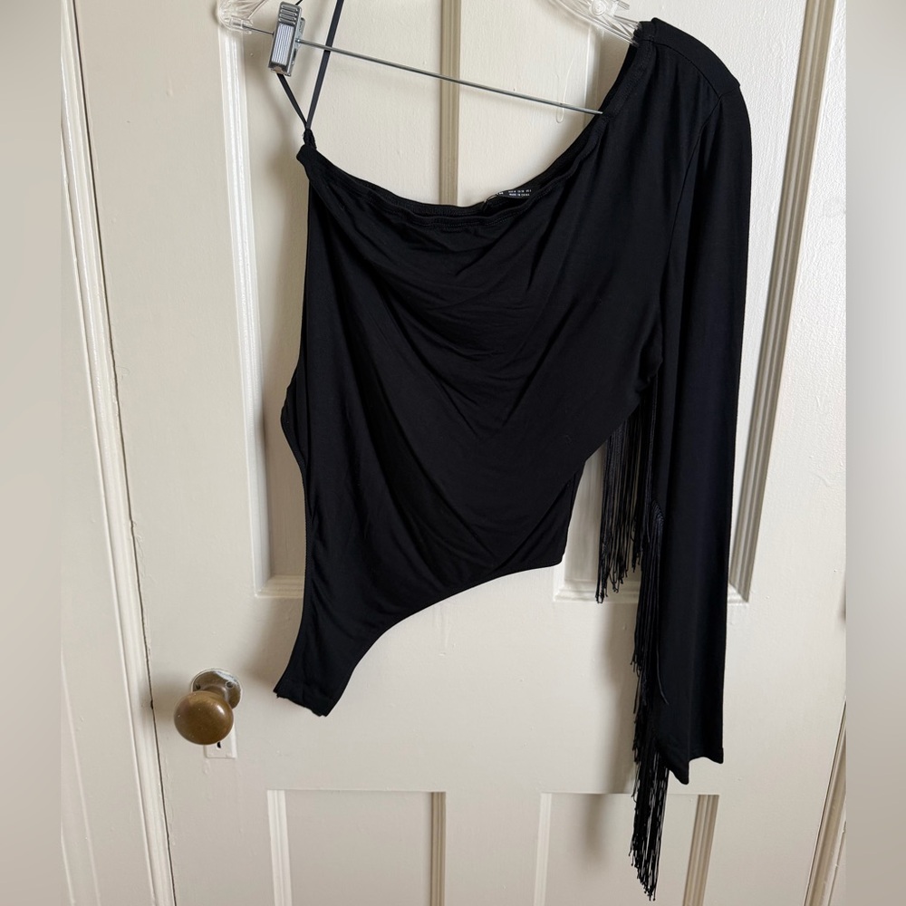 SHEIN fringe bodysuit